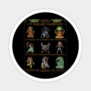 Aztec Mythology Monsters Magnet